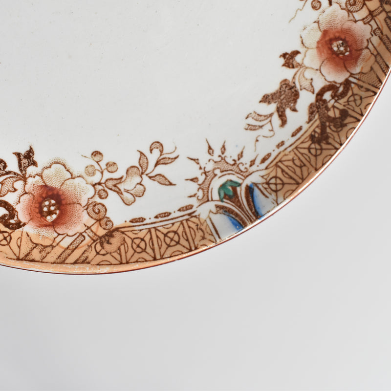 Antique Saucer Sarreguemines Kyoto D