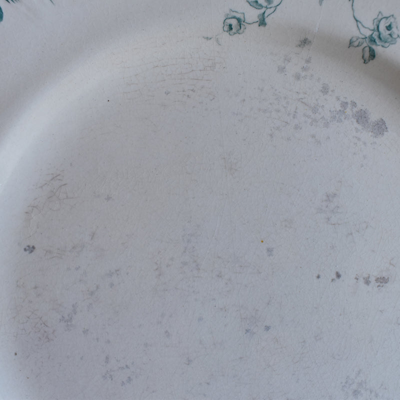 Antique Plate Longchamp Petite Roses F