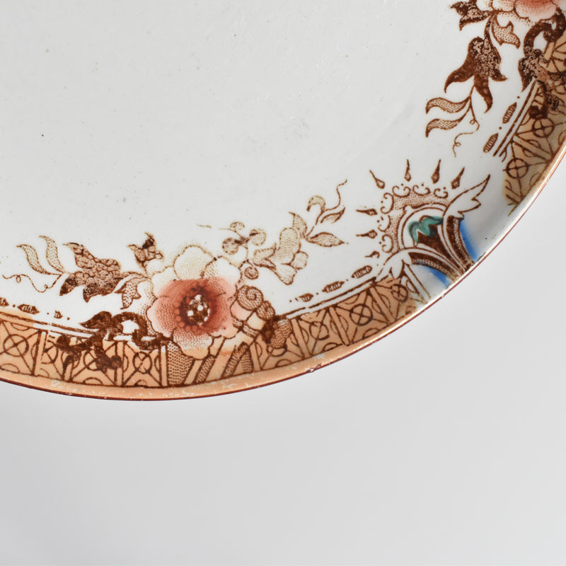 Antique Saucer Sarreguemines Kyoto D