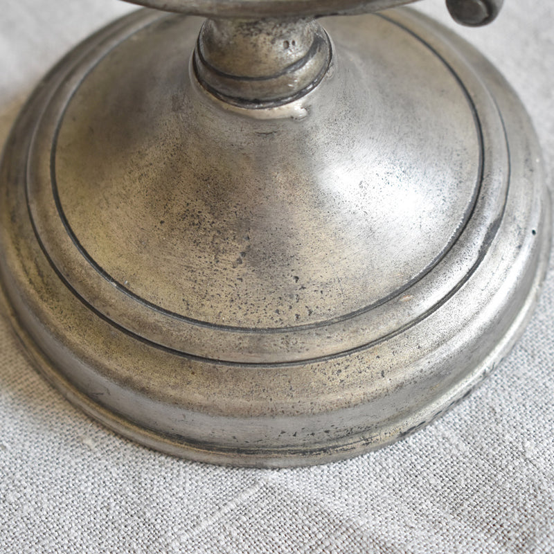 ピューター　キャンドルホルダー　2点セット