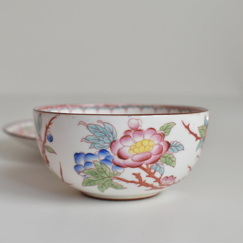 Antique Cup & Saucer Sarreguemines Minton 252 I