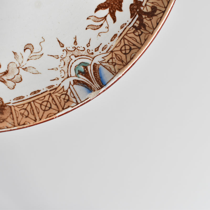 Antique Saucer Sarreguemines Kyoto D