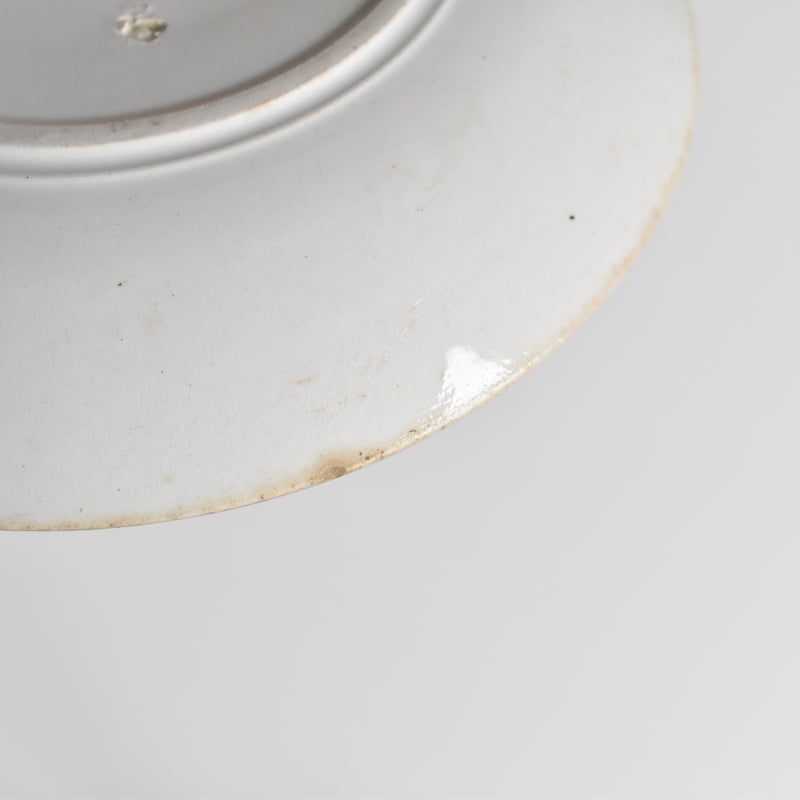 Antique saucer Sarreguemines Kyoto E