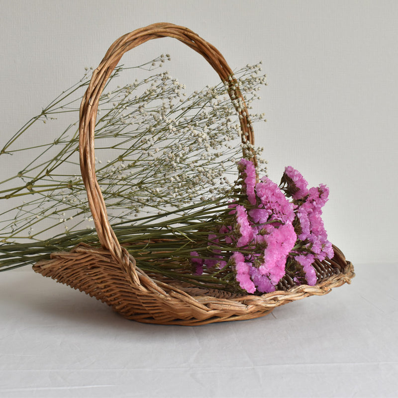 Vintage Basket Cueillette Fleur B