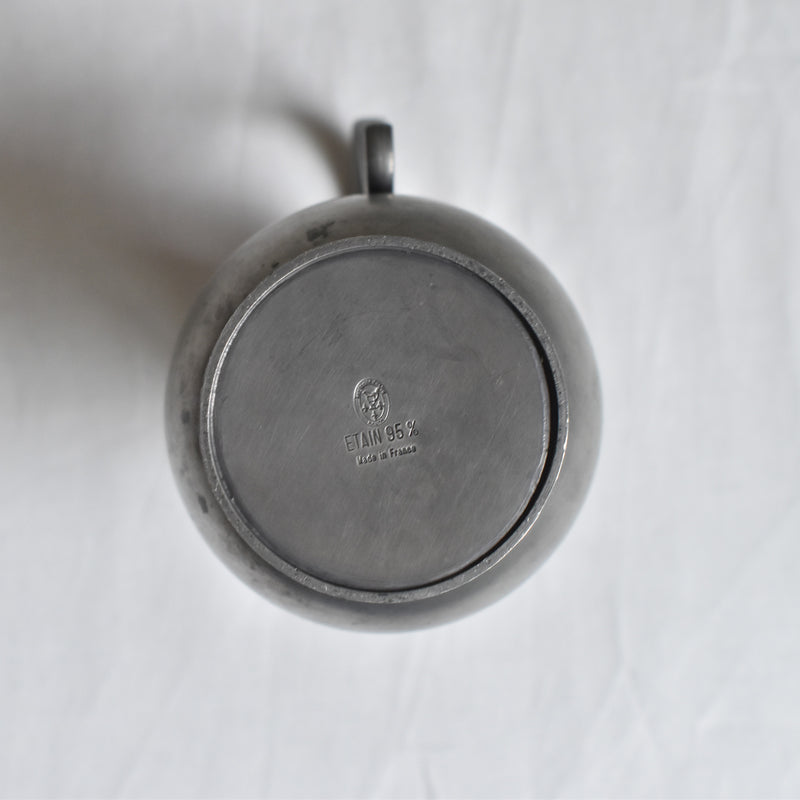 Vintage Pewter Small Pitcher A