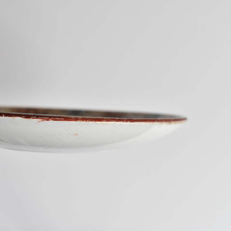 Antique saucer Sarreguemines Kyoto E
