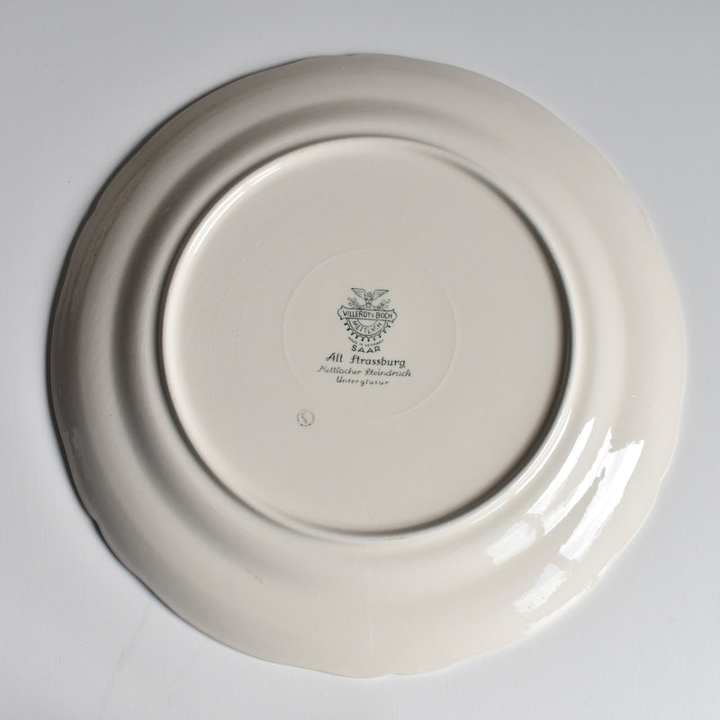 Vintage Plate Villeroy & Boch Alt Strassburg A