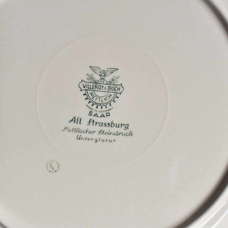 Vintage Plate Villeroy & Boch Alt Strassburg A