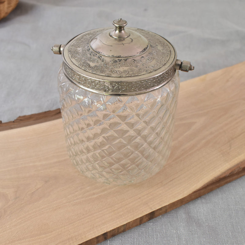 ガラス　ビスケットジャー　A