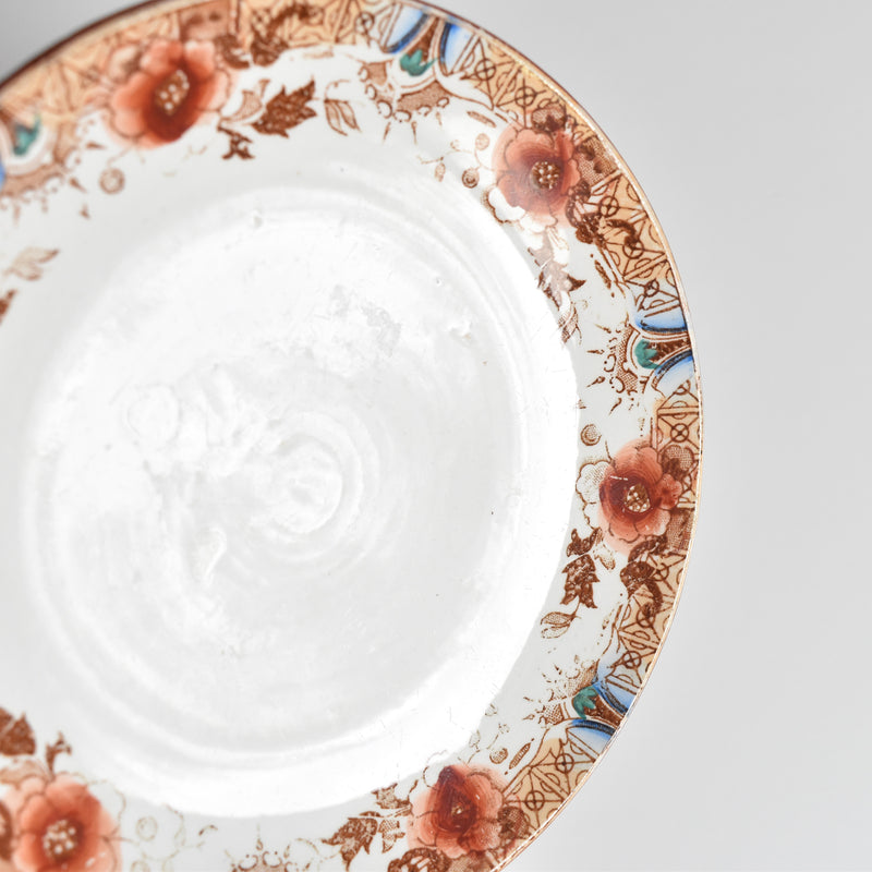 Antique saucer Sarreguemines Kyoto E