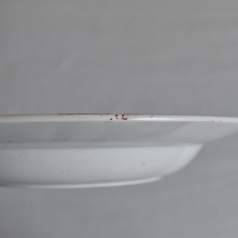Antique Deep Plate - Sarreguemines Fontanges