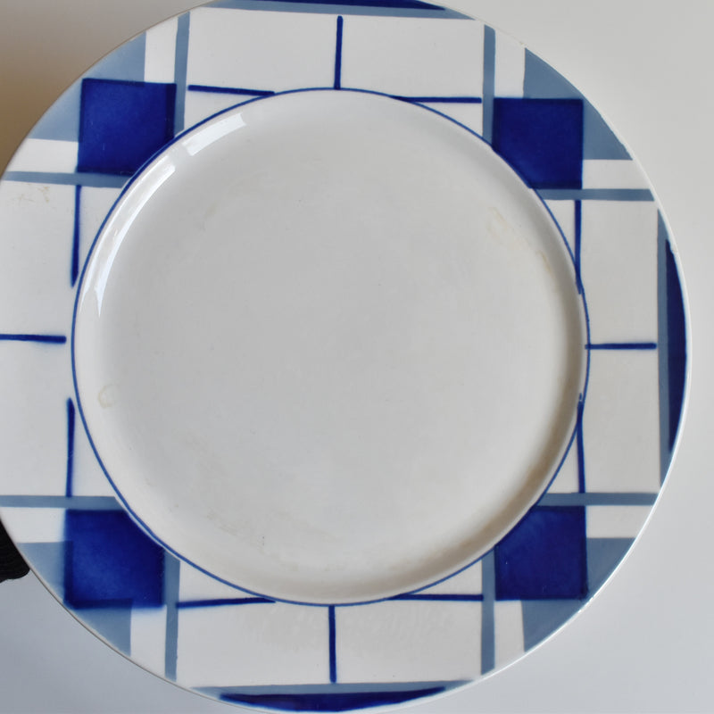 Vintage Plate Digoin & Sarreguemines Efel J