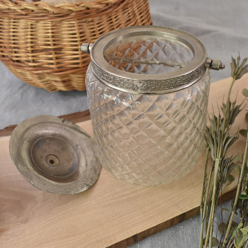 ガラス　ビスケットジャー　A