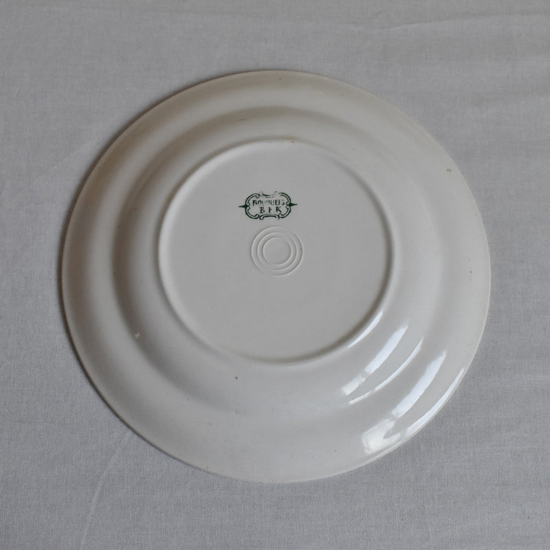 Antique deep plate BFK Bouquets