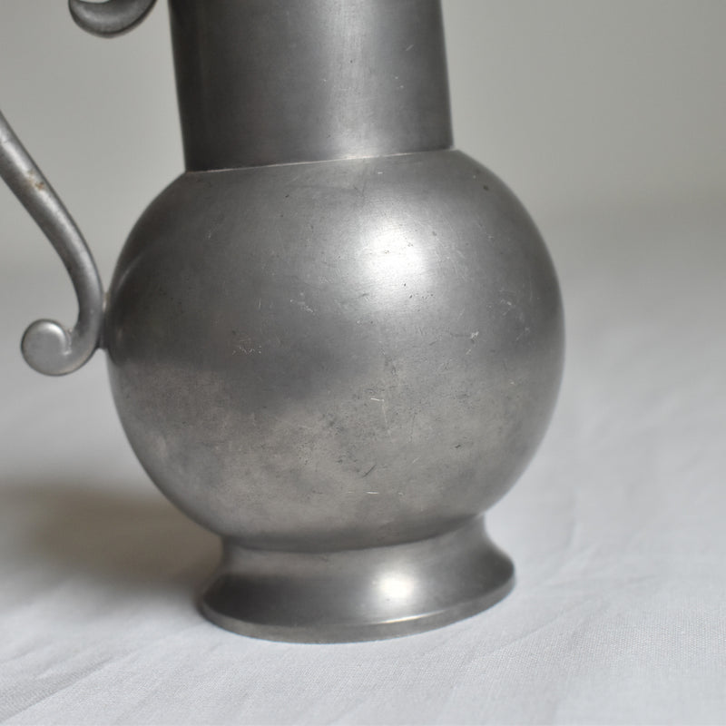 Vintage Pewter Small Pitcher A