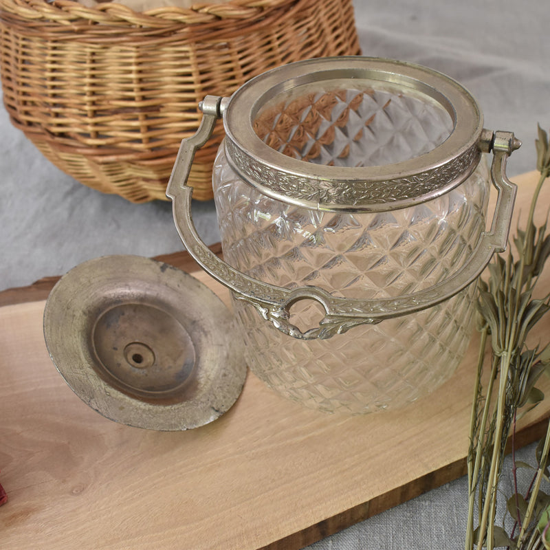 ガラス　ビスケットジャー　A