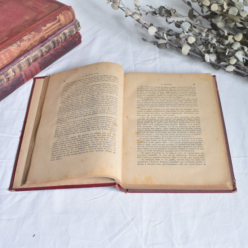 Antique book: Un Chevalier Apôtre