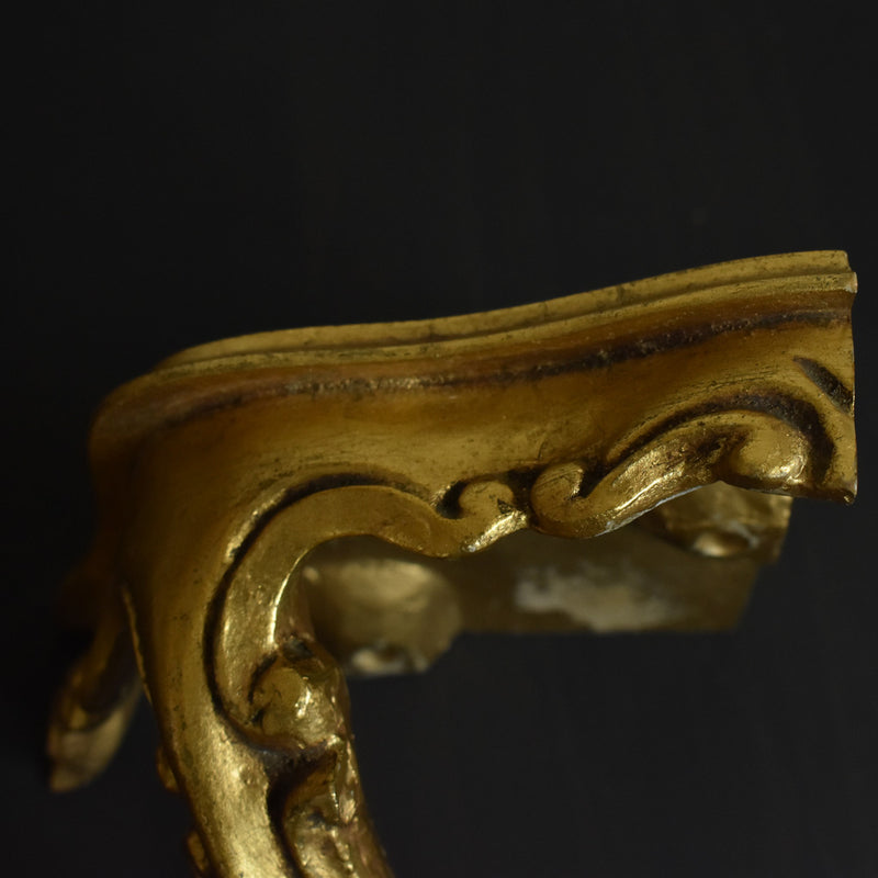 アンティーク調　コーナーコンソール