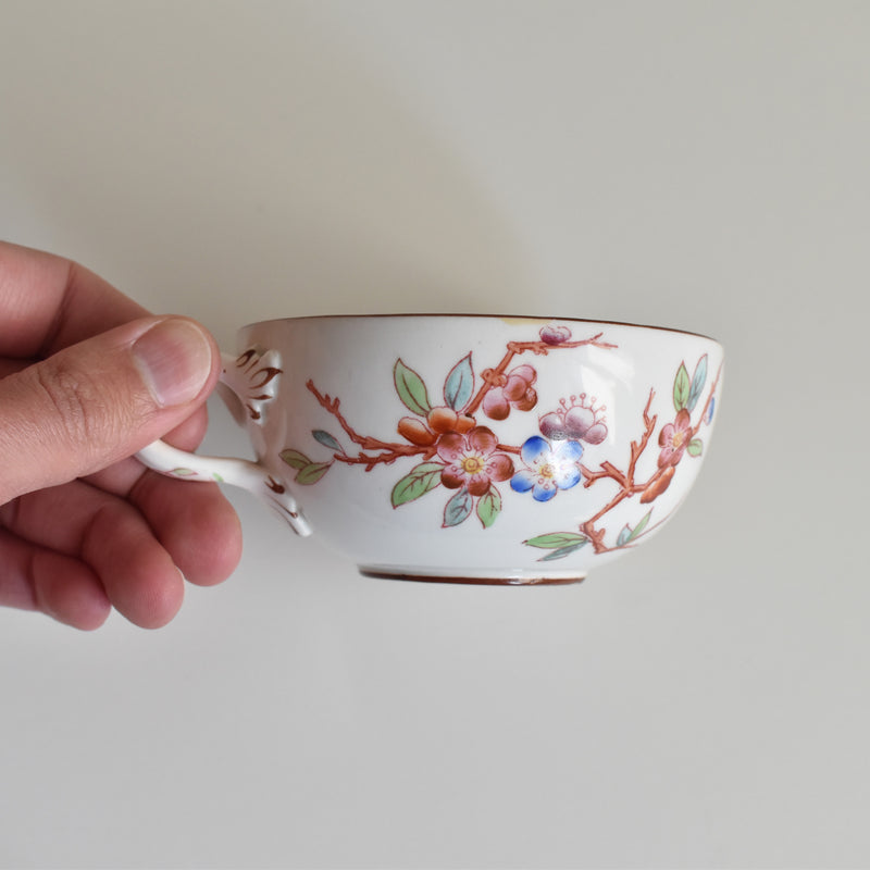 Antique Cup: Sarreguemines Minton 252