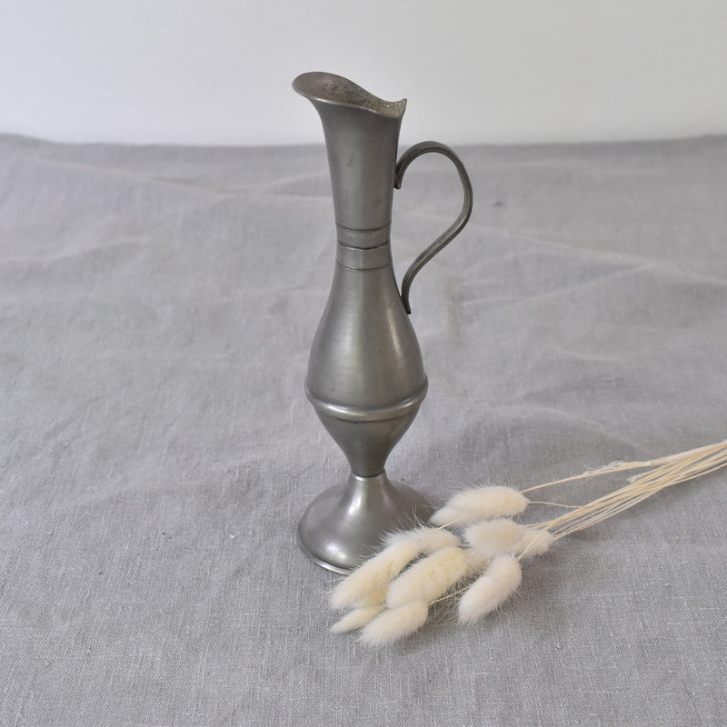 Pewter Single Flower Vase A