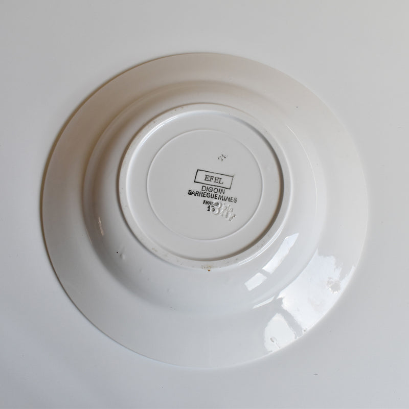 Vintage Deep Dish Digoin & Sarreguemines Efel A