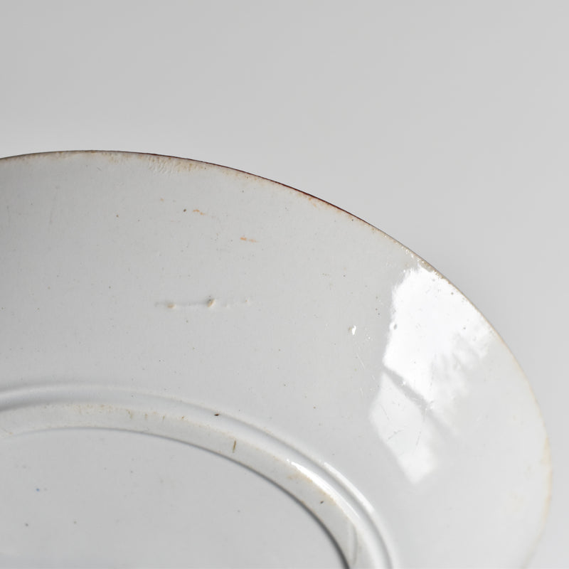 Antique saucer Sarreguemines Kyoto F