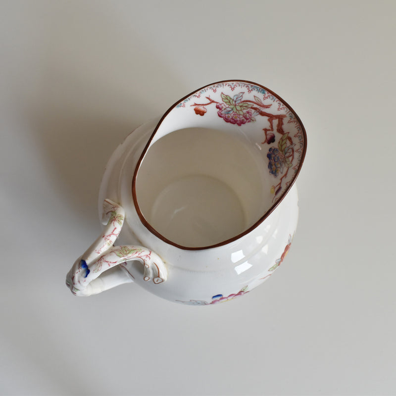 Antique Creamer, Sarreguemines Minton 252