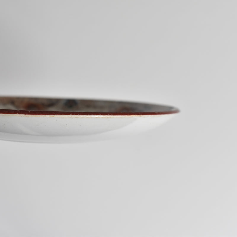 Antique saucer Sarreguemines Kyoto F