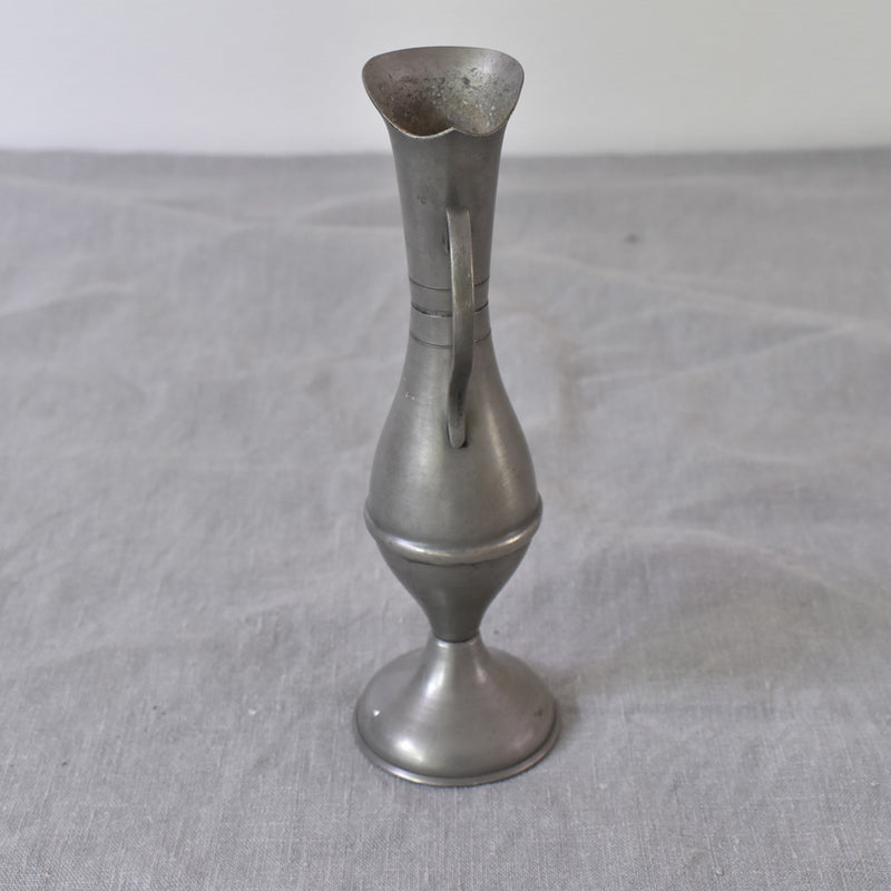 Pewter Single Flower Vase A