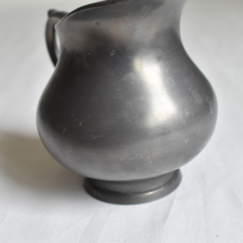 Vintage Pewter Small Pitcher B