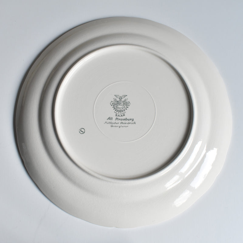 Vintage Plate Villeroy & Boch Alt Strassburg B