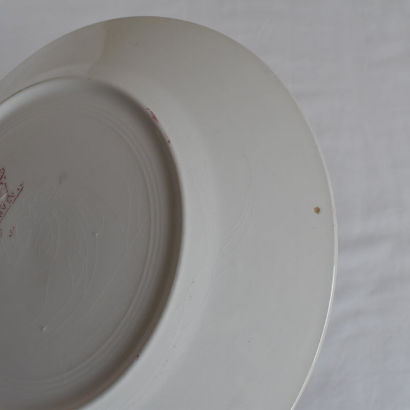 Antique Plate K&G Luneville Platane G