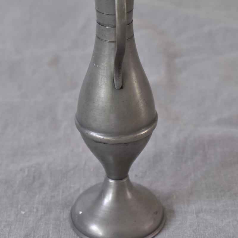 Pewter Single Flower Vase A