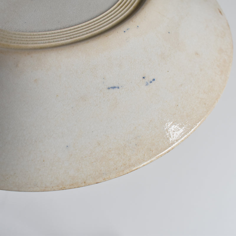 Antique Deep Plate K&G Luneville Bonaparte B