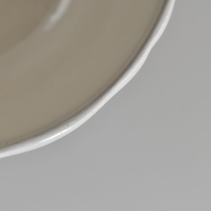 Vintage Chocolate Cup & Saucer, Gien Moustier Olerys B