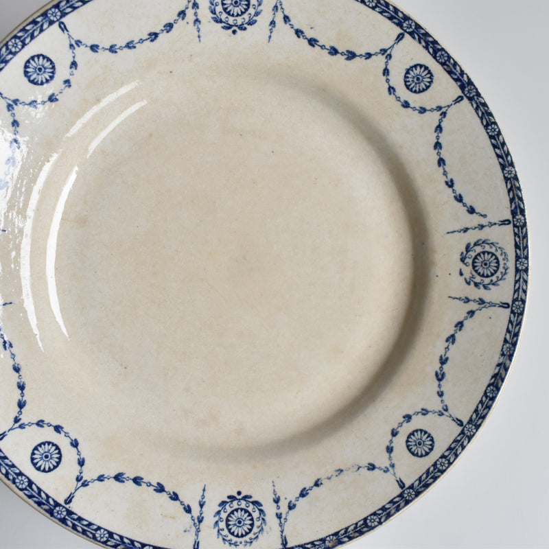 Antique Deep Plate K&G Luneville Bonaparte B