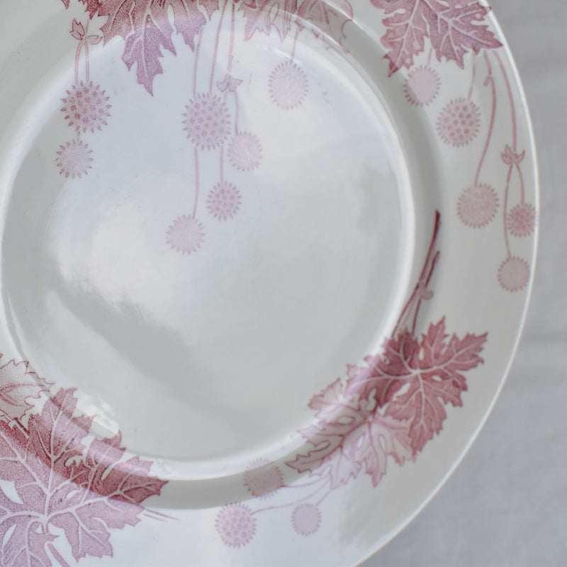Antique Plate K&G Luneville Platane G