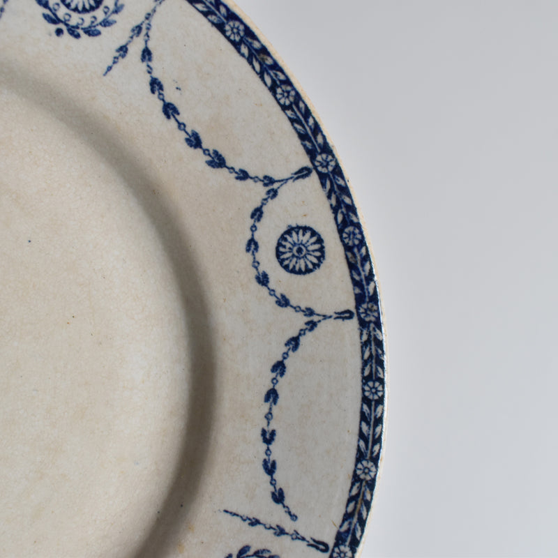Antique Deep Plate K&G Luneville Bonaparte B