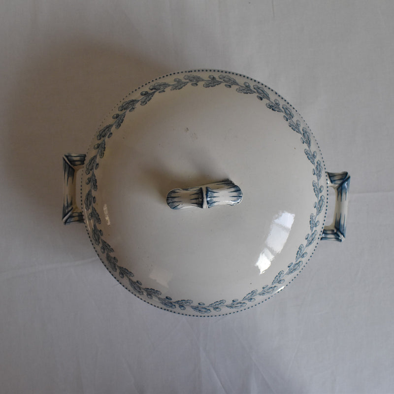 Antique Soup Tureen - U&C Sarreguemines - Chêne