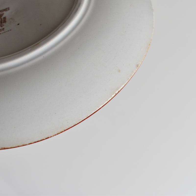 Antique Saucer Sarreguemines Kyoto G