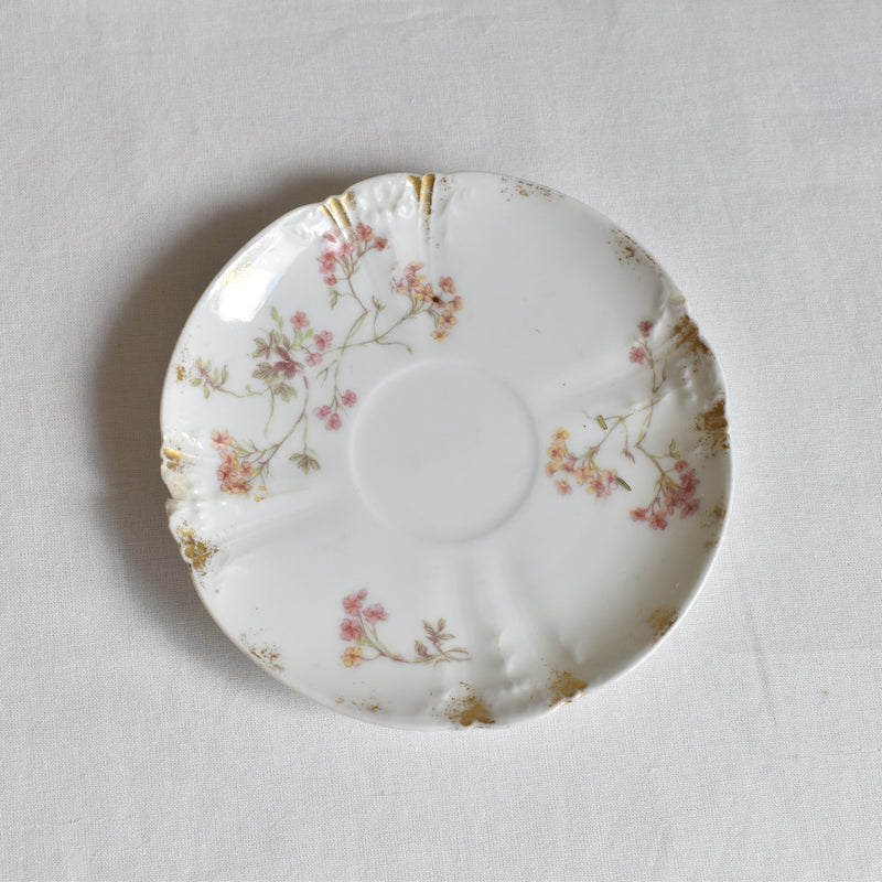 Antique Cup & Saucer CFH/GDM (Haviland) A