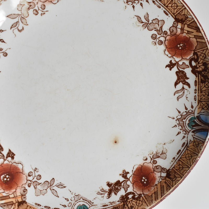 Antique Saucer Sarreguemines Kyoto G