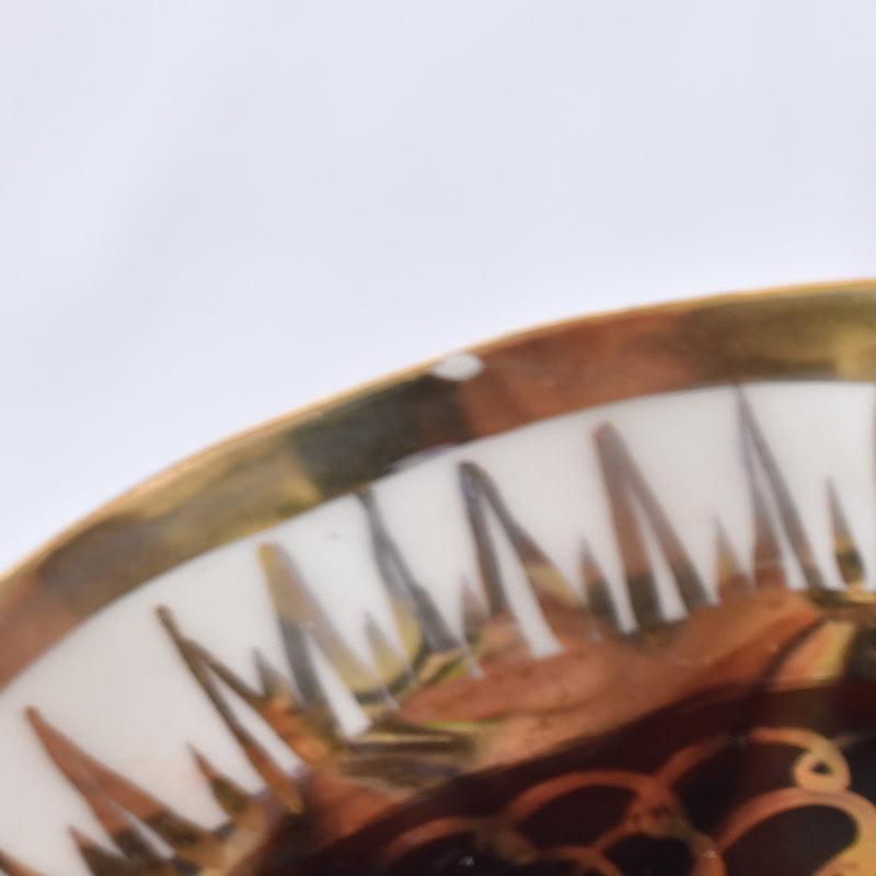 ア.ドラサンヴァル A.Dressinval コーヒーカップ＆ソーサー ブラウン