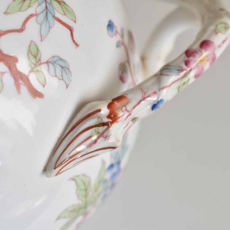 Antique Sugar Pot Sarreguemines Minton 252