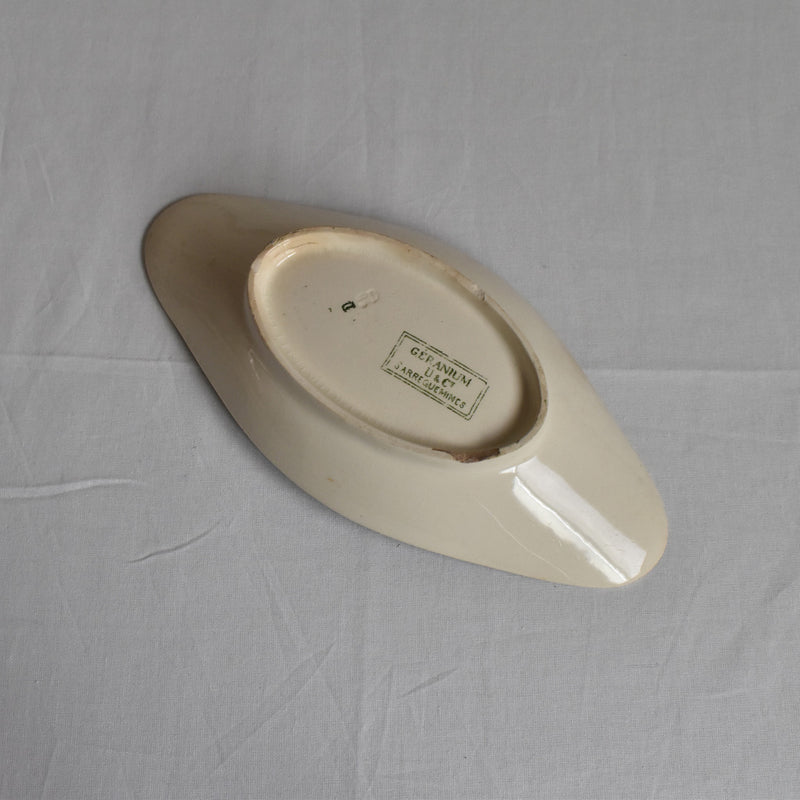 Antique Raviere U&C Sarreguemines Geranium B