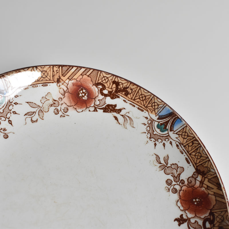 Antique Saucer Sarreguemines Kyoto G