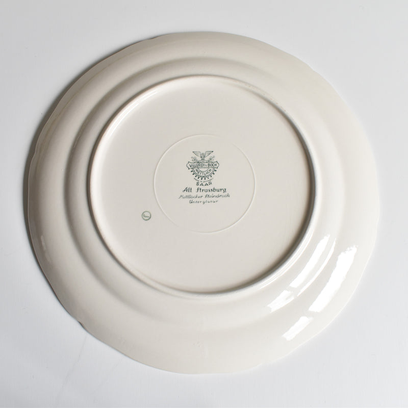 Vintage Plate Villeroy & Boch Alt Strassburg C