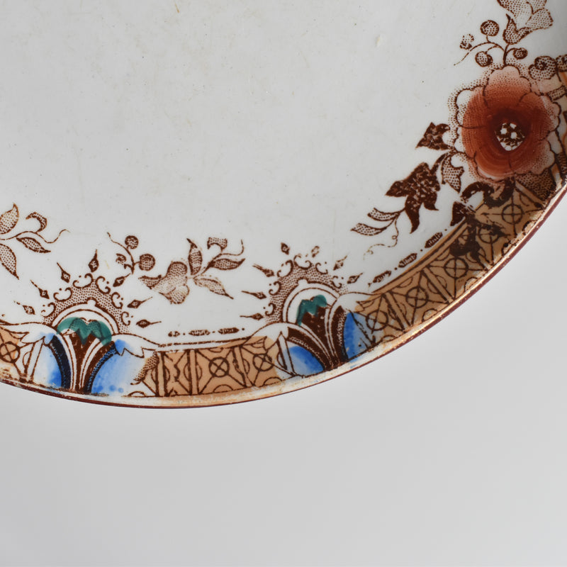 Antique Saucer Sarreguemines Kyoto G