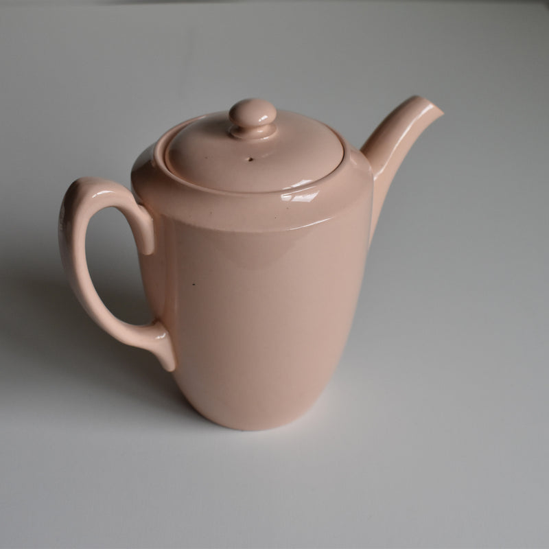Vintage Coffee Pot Digoin & Sarreguemines Pink