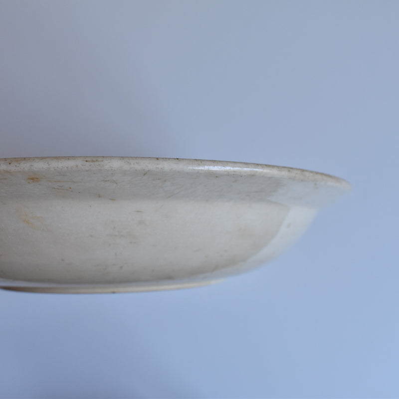 Antique deep dish large U&C Sarreguemines Moustiers